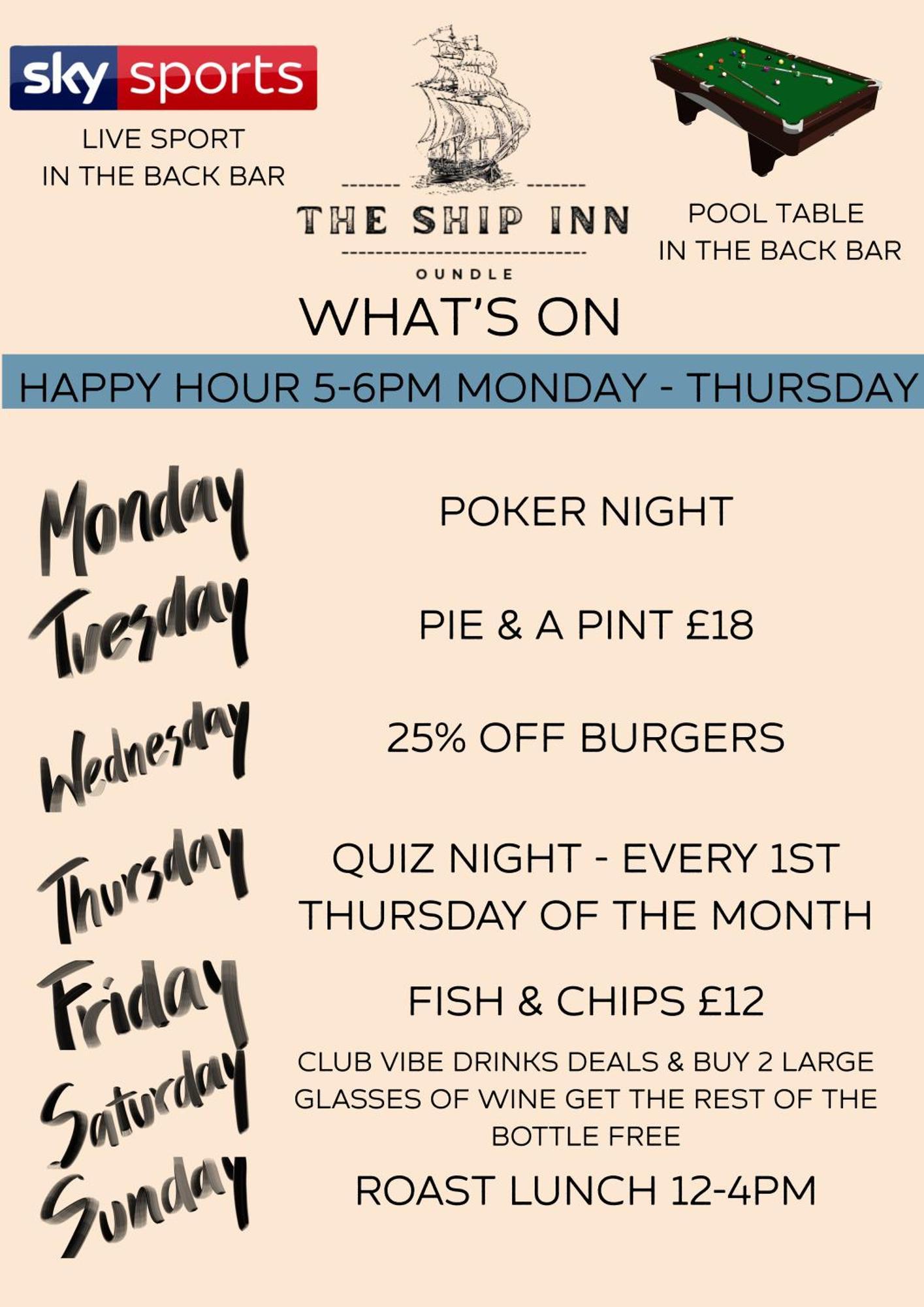 The Ship Inn Oundle Eksteriør billede